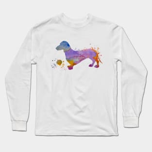 Dachshund art Long Sleeve T-Shirt